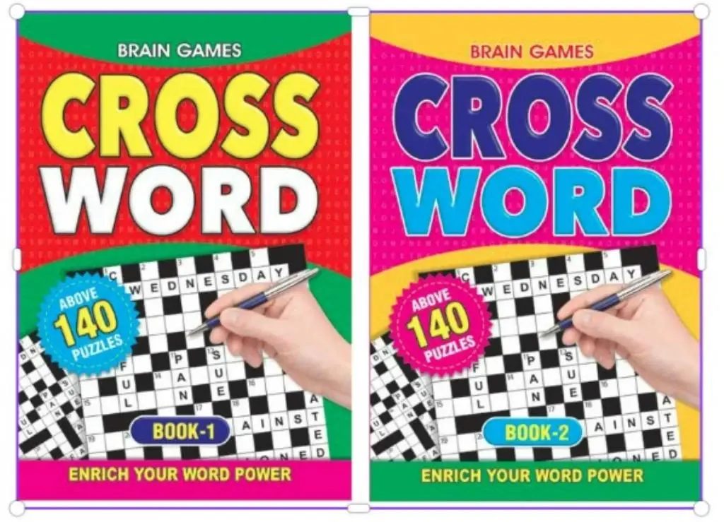 Crossword Puzzle Books-A5 Size