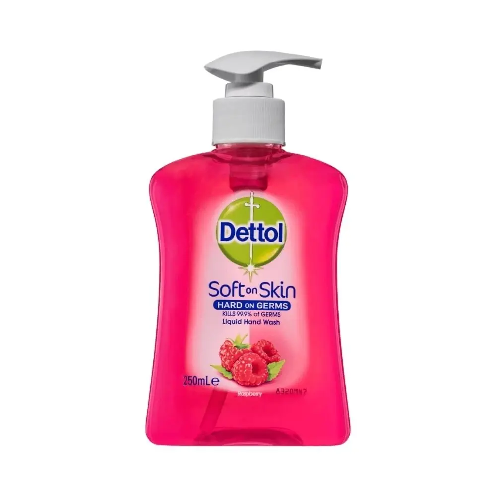 Dettol Liquid Soft On Skin Hand Wash Raspberry – 250mL