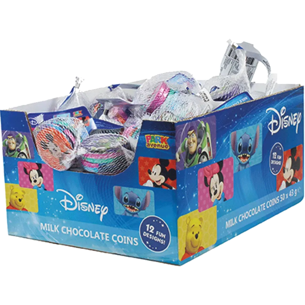 Disney Milk Chocolate Coins 43g