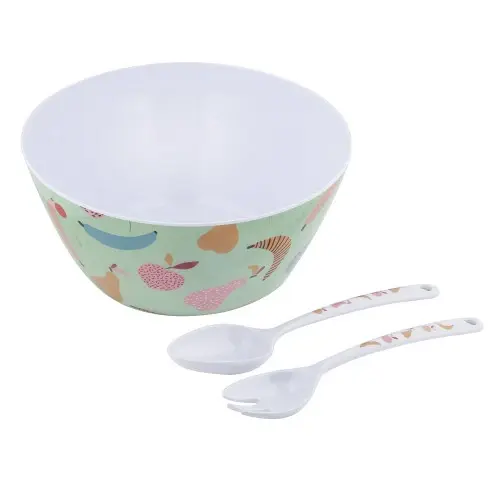 Emporium Good Times Salad bowl and Server – Set of 3