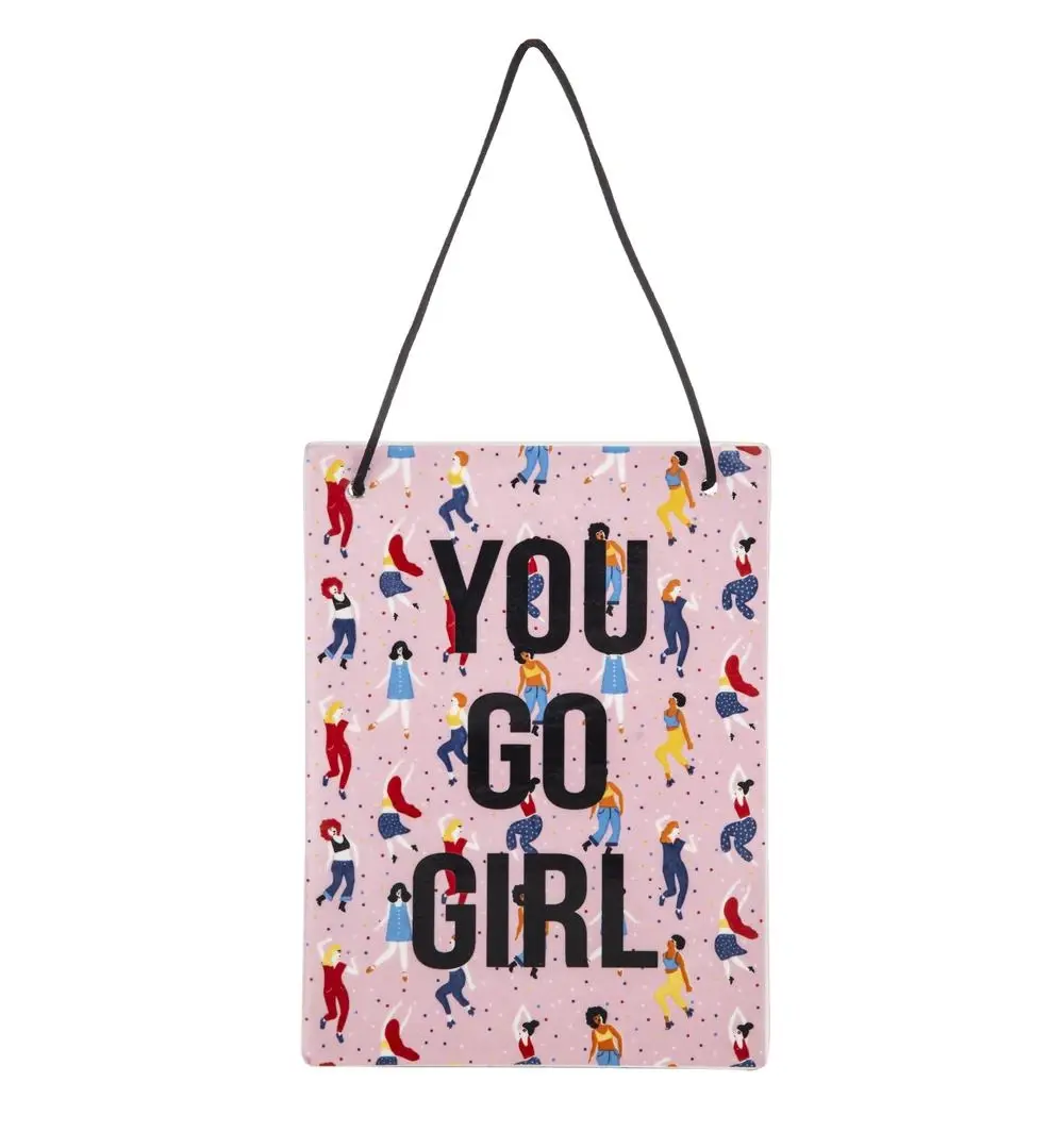 Emporium You Go Girl Wall Plaque