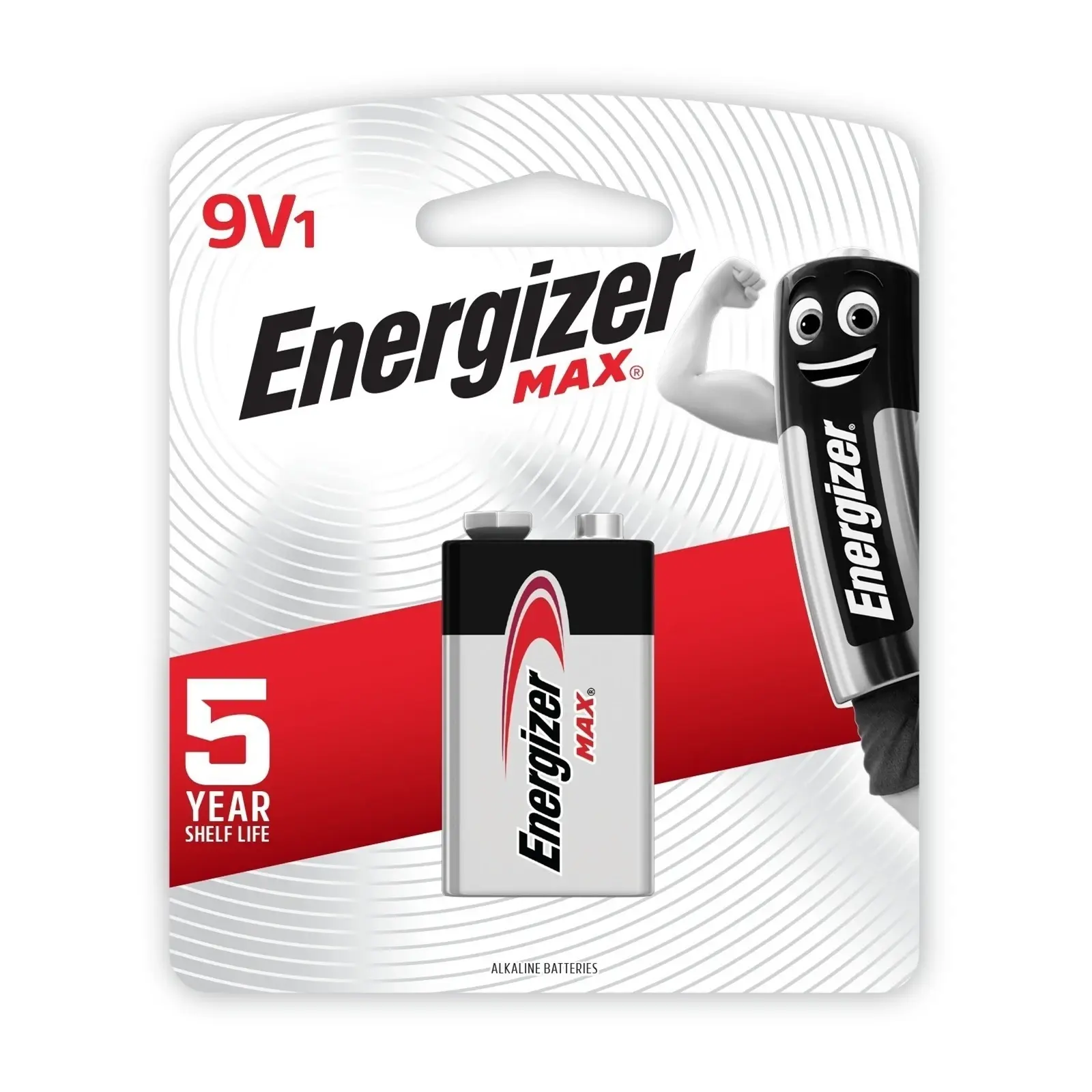 Energizer Max 9V Battery – 1 Pack