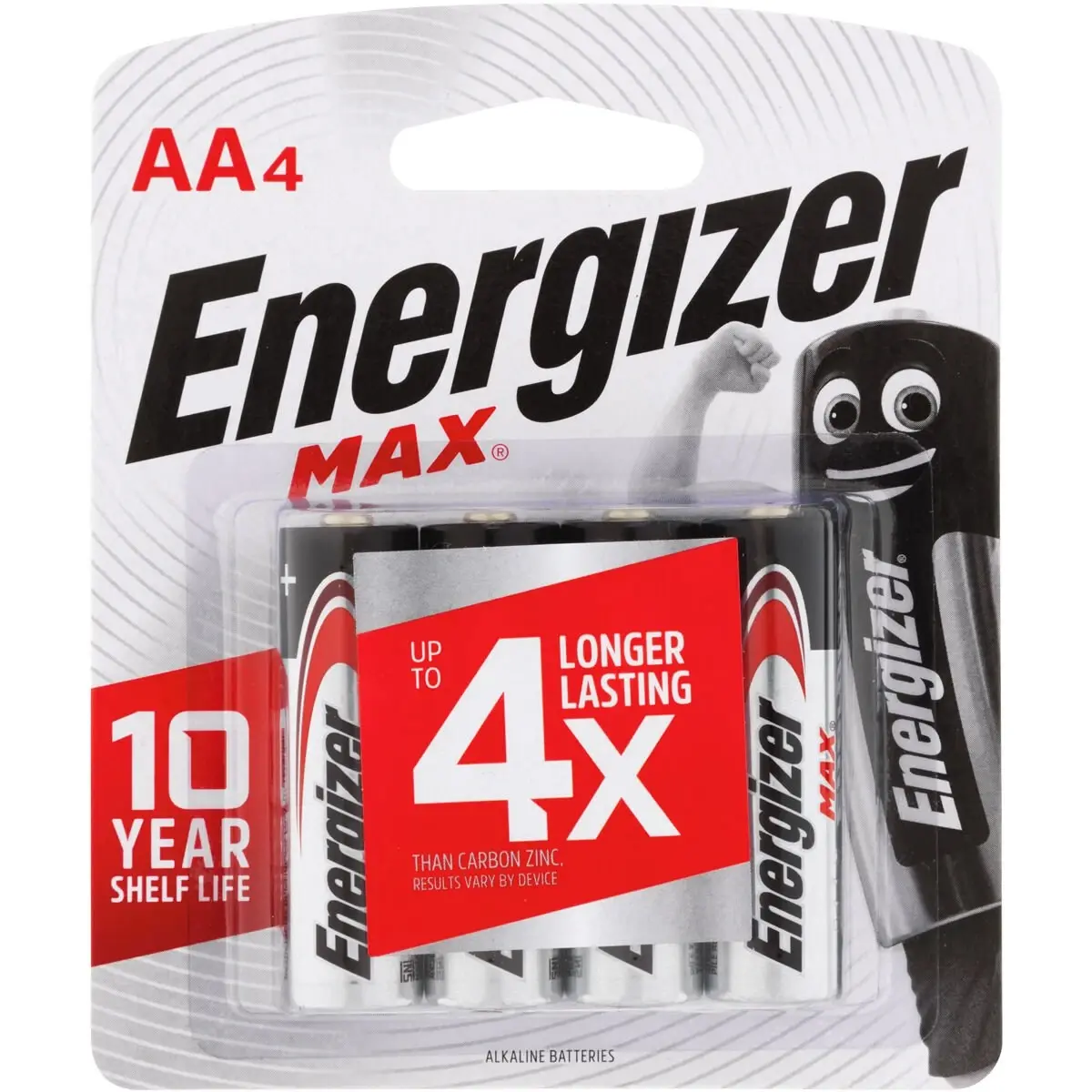 Energizer Max AA Battery – 4 Pack