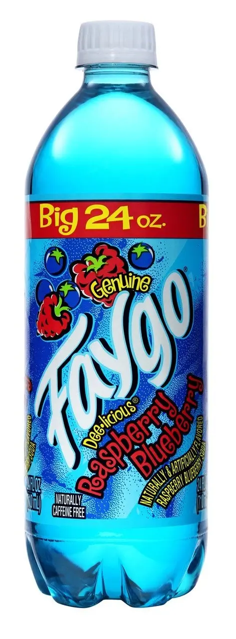 Faygo Raspberry & Blueberry Soda 680ml