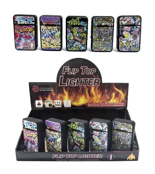 Flip top lighter – Grafitti series