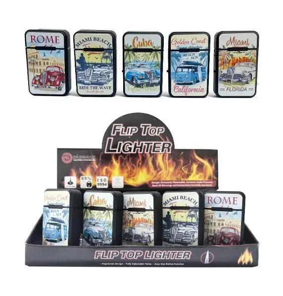 Flip top lighter – Vintage Car Series