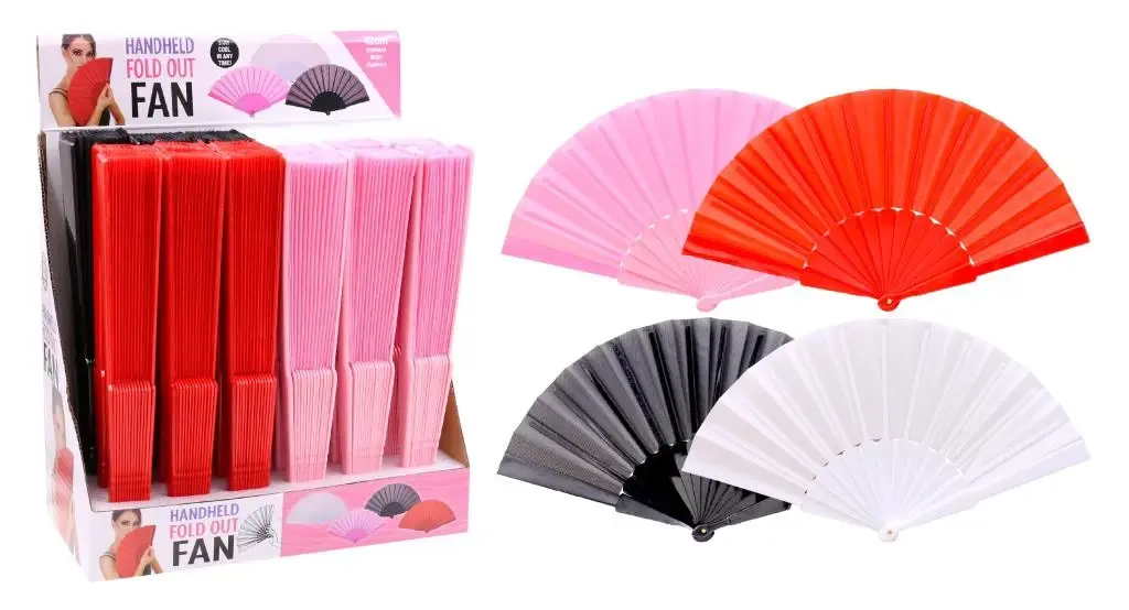 Folding Hand Held Fan – Display Box Series