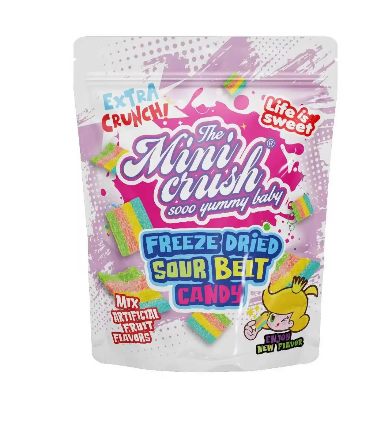 Freeze Dried Sour Belts 50g