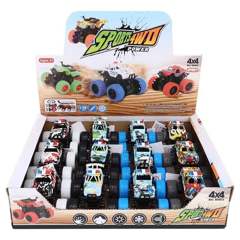 Friction Truck 4WD – 4 Assorted Colours