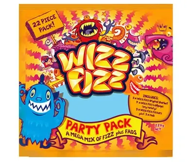 Fyna Wizz Fizz Party Pack 229g