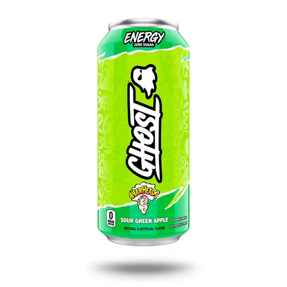 Ghost Energy Warheads Sour Green Apple 500ml