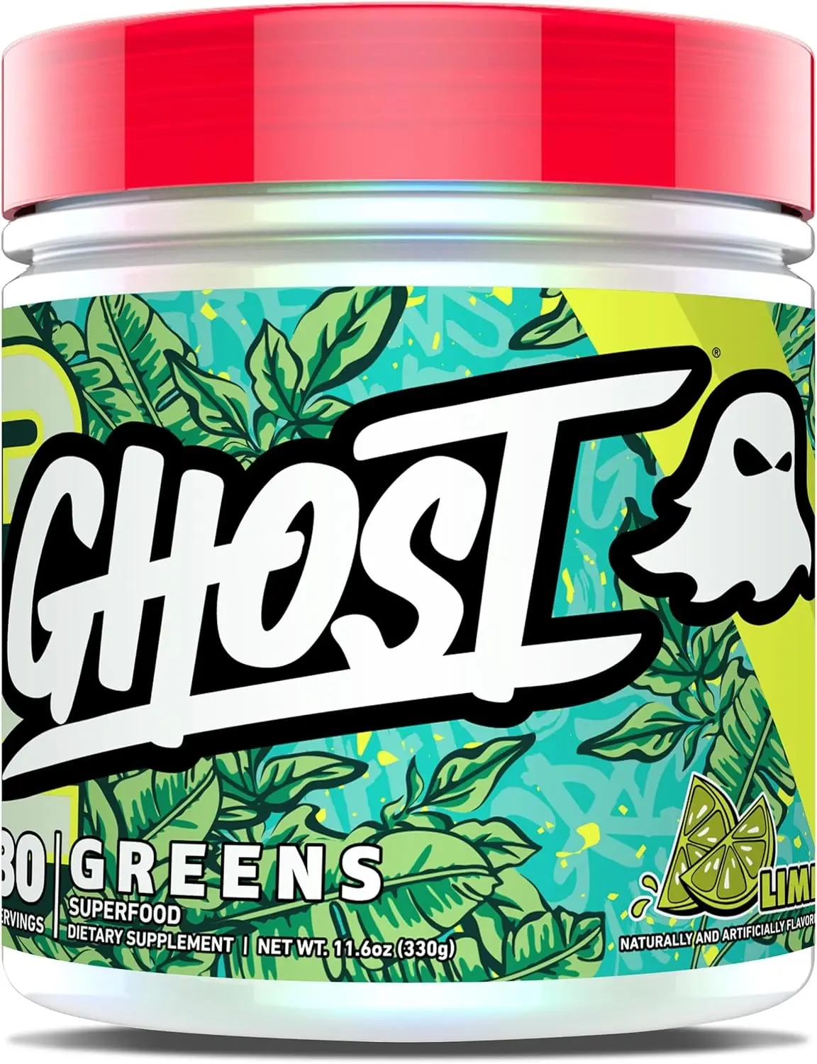 Ghost Greens Superfood Lime 30 Serves
