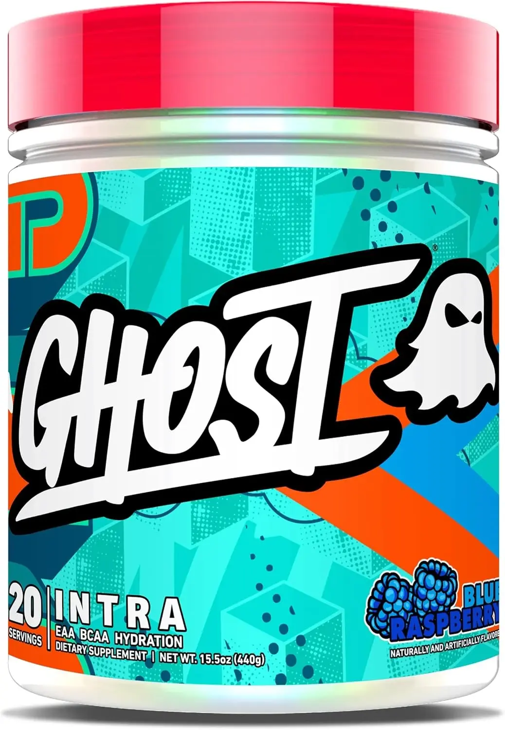 Ghost Intra-Workout Powder Blue Raspberry 20 Serves
