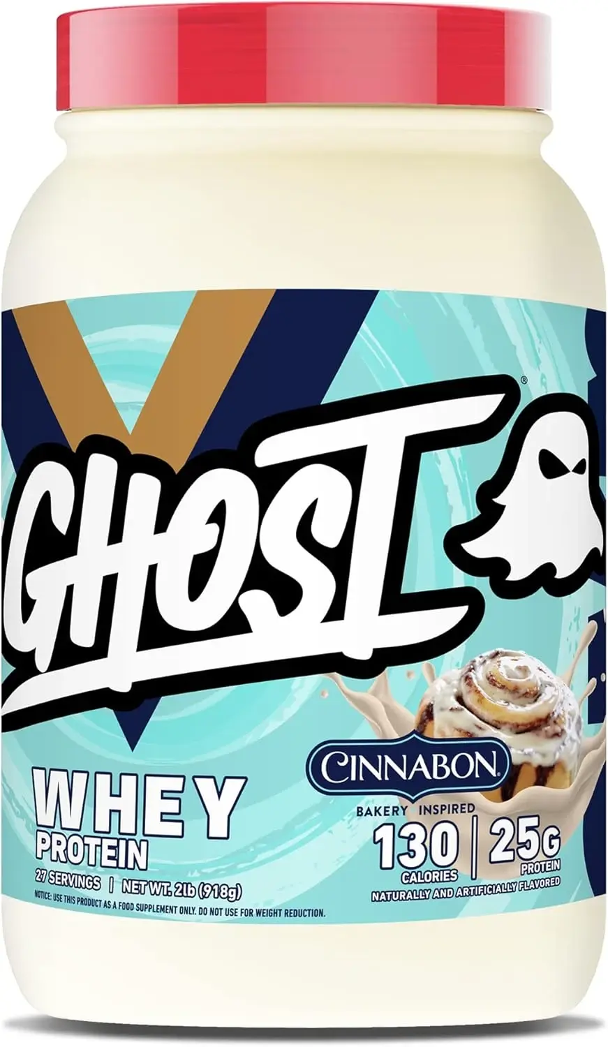 Ghost Whey Protein Powder Cinnabon 2lb (907g)