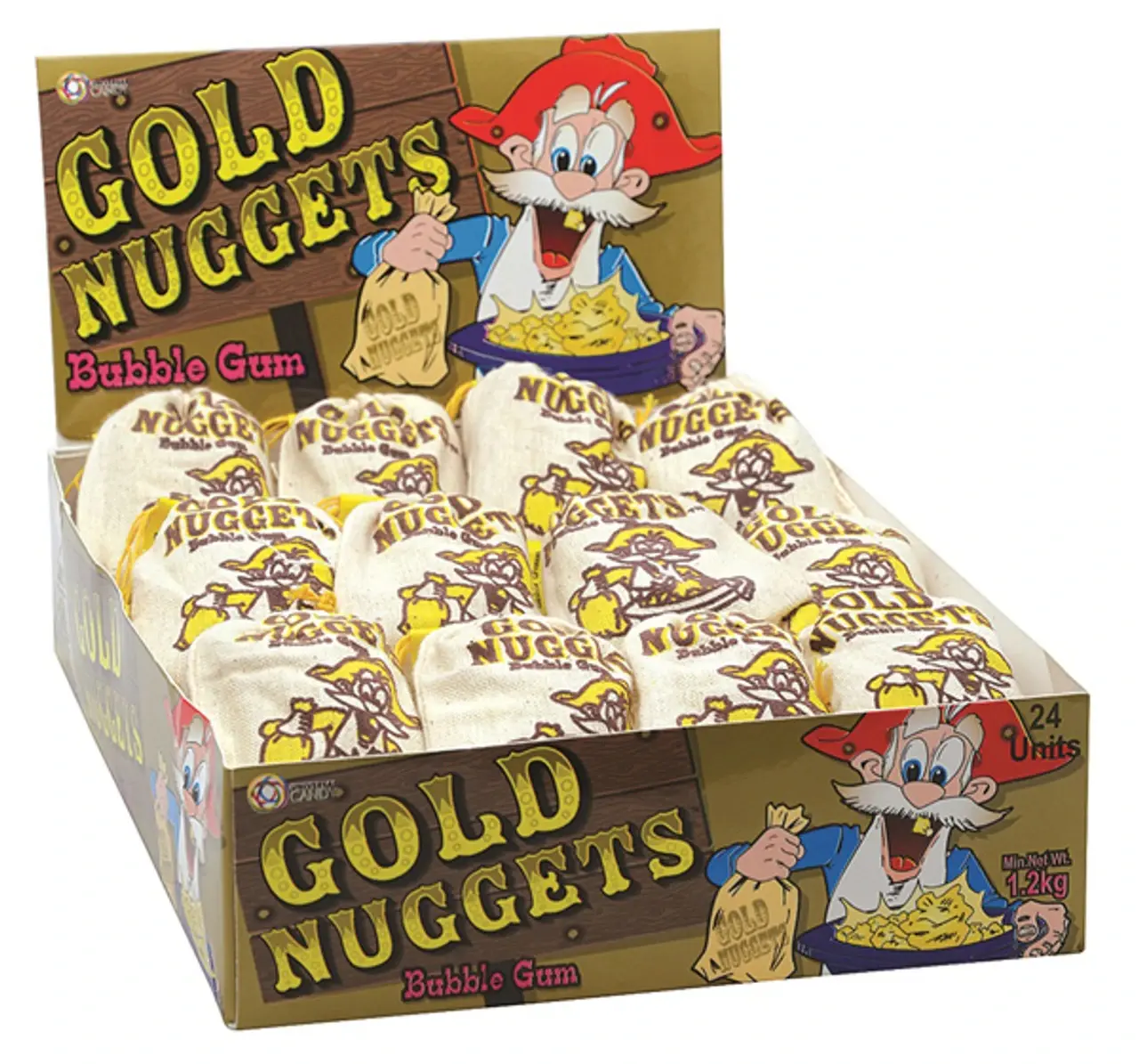 Gold Nugget Bubblegum 50g