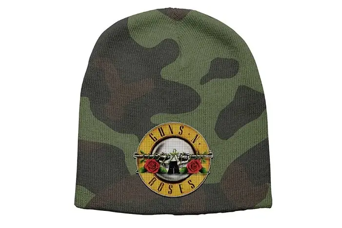 Guns N’ Roses Camo Beanie