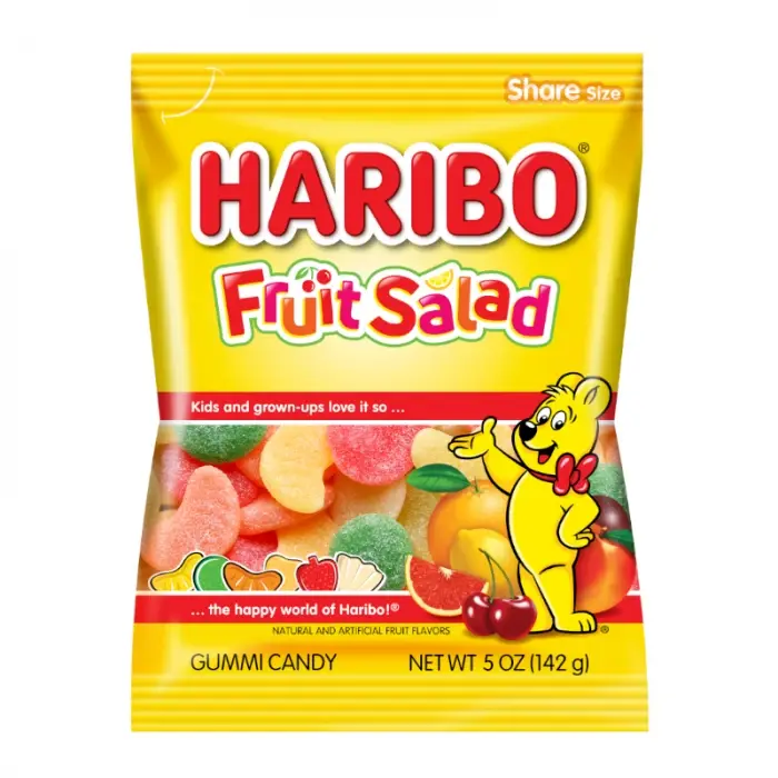 Haribo Fruit Salad Peg Bag 141g
