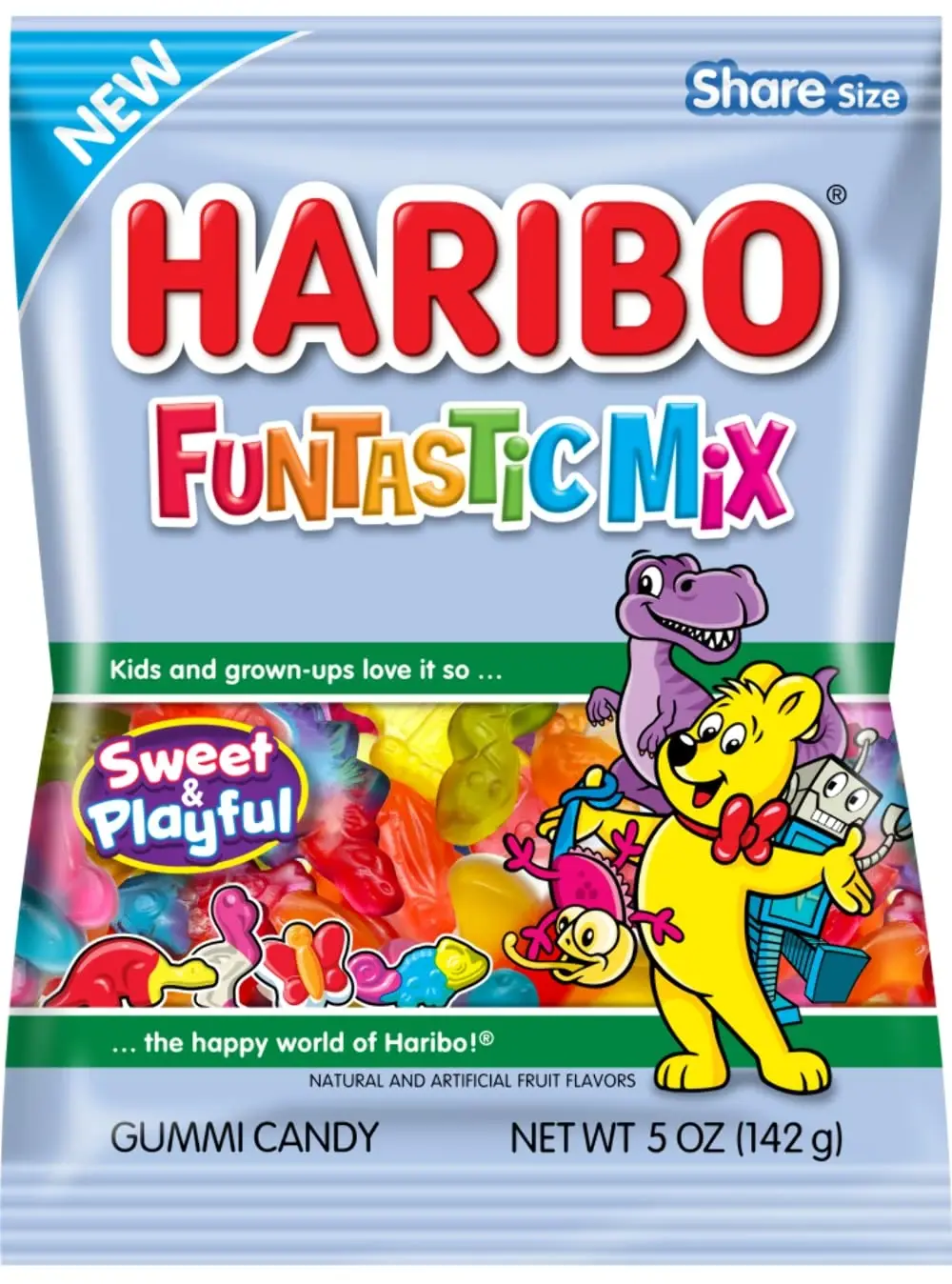 Haribo Funtastic Mix Peg Bag 141g