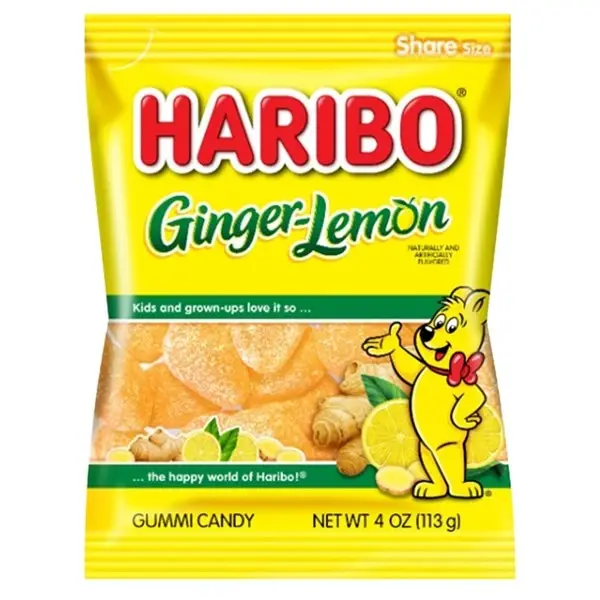 Haribo Ginger Lemon Peg Pag 141g