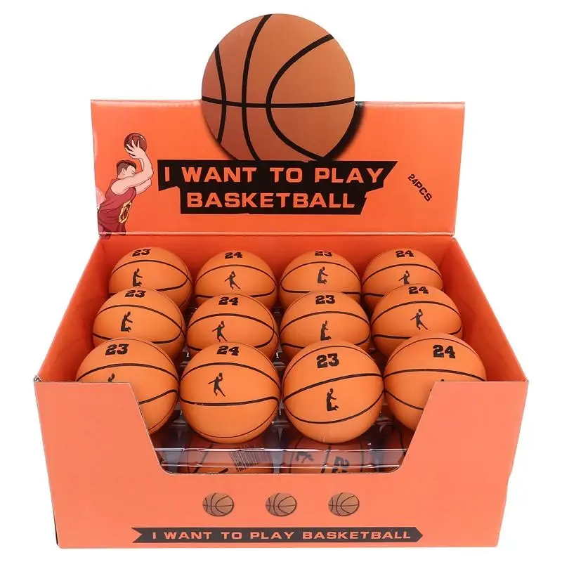 High Bounce Handball Basketball – 6cm – Orange