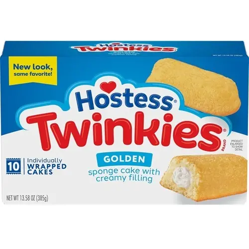 Hostess Twinkies Original Golden Cakes – 10 Pack – 385g