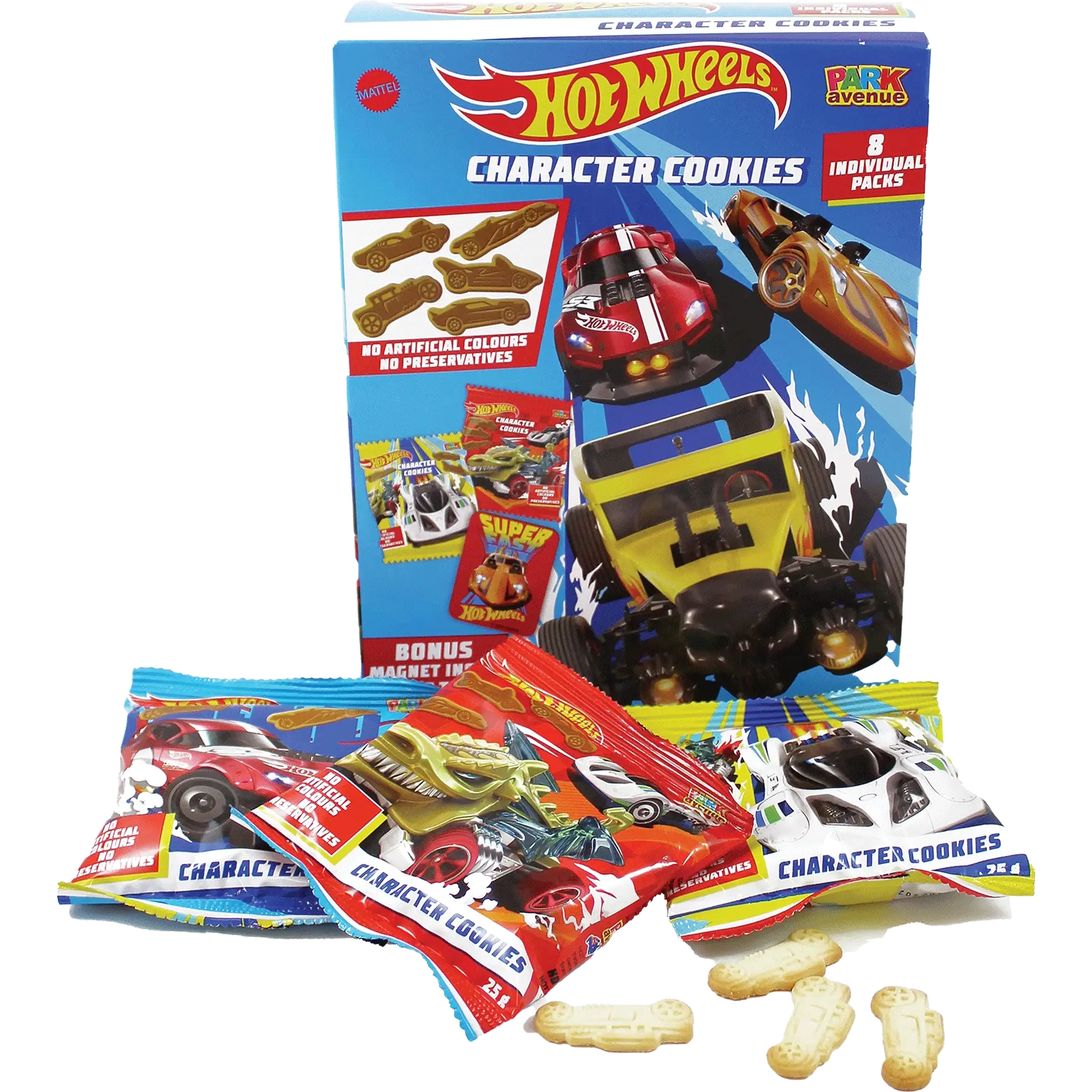 Hot Wheels Character Cookies Box 200g