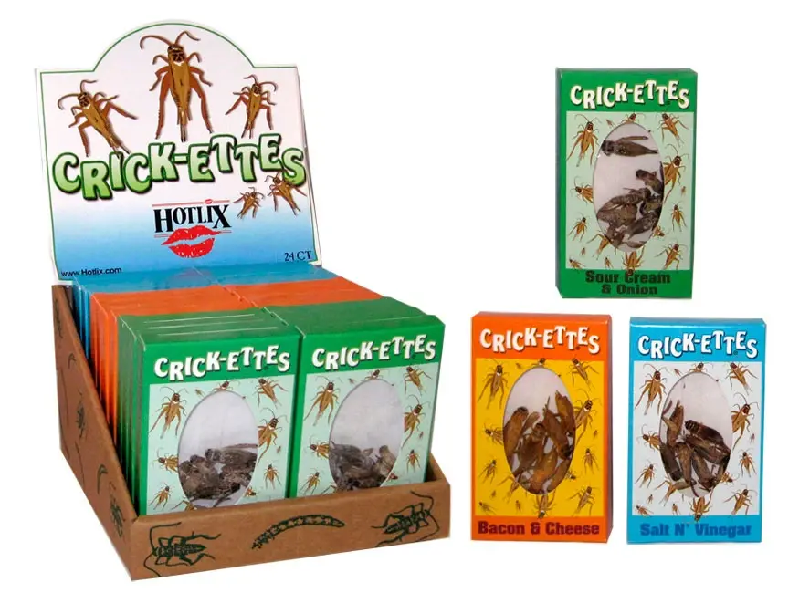 Hotlix Snax – Cricket Snax – Assorted 28g