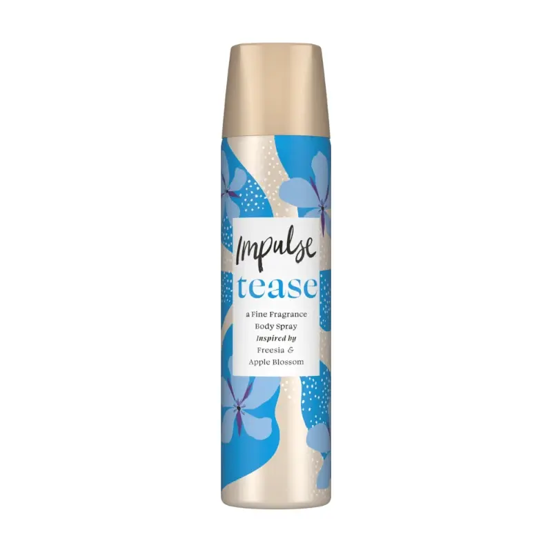 Impulse Body Spray – Tease – 50g/75ml