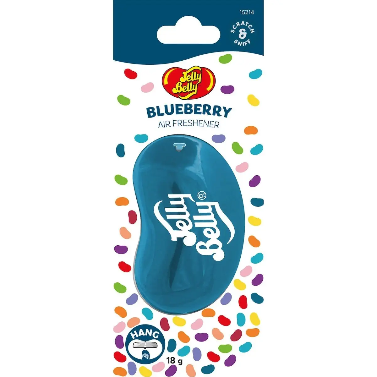 Jelly Belly 3D Hanging Air Freshener – Blueberry