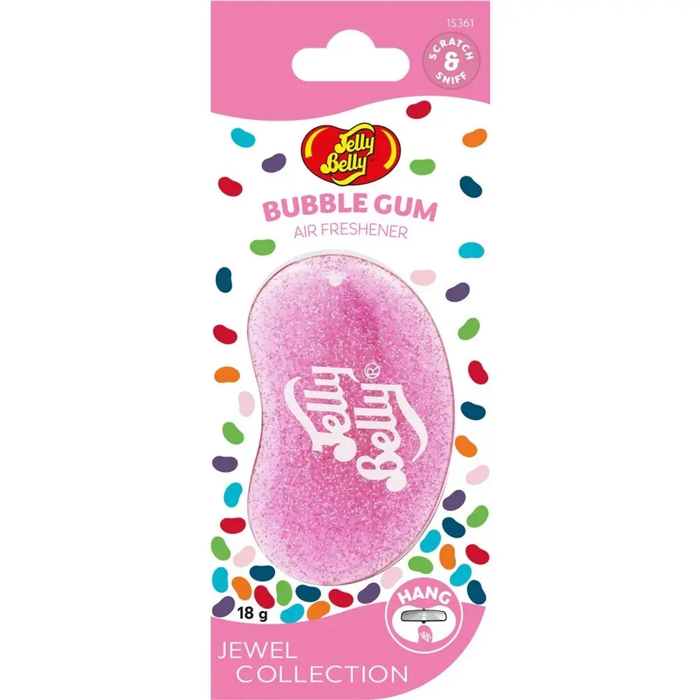 Jelly Belly 3D Hanging Air Freshener – Bubblegum