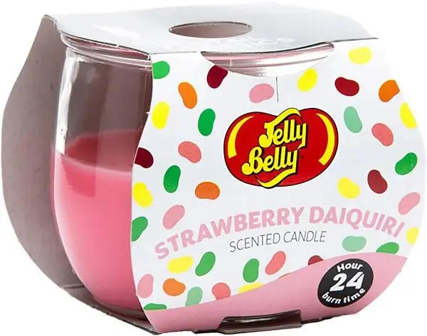 Jelly Belly Scented Candle Strawberry Daiquiri 85g