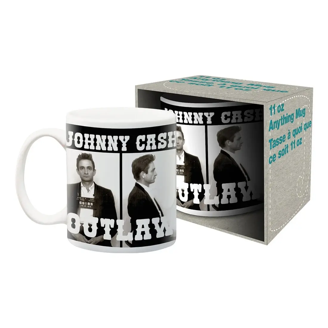 Johnny Cash Ceramic Mug