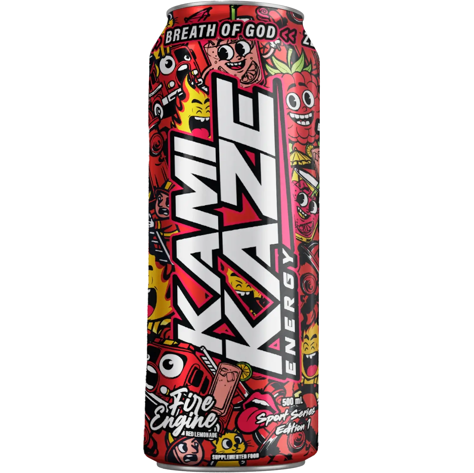 Kamikaze Energy RTD 500ml Fire Engine