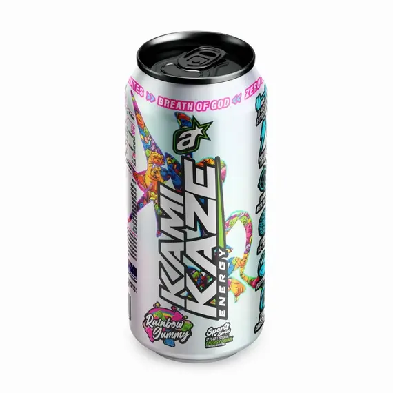 Kamikaze Energy RTD 500ml Rainbow Gummy