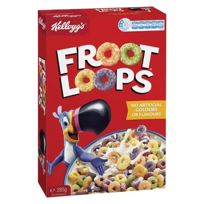 Kellogg’s Froot Loops Cereal 285g