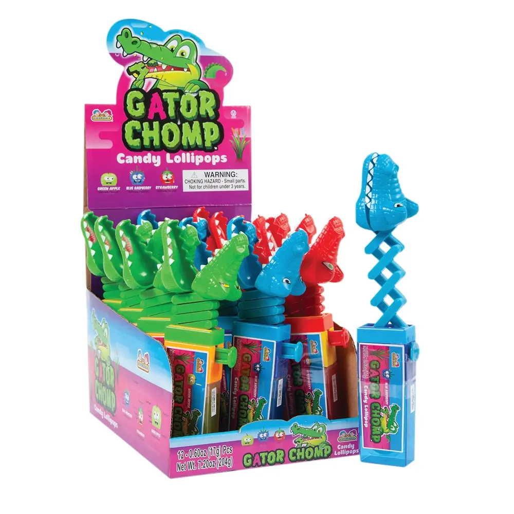 Kidsmania Gator Chomp lollipop 17g