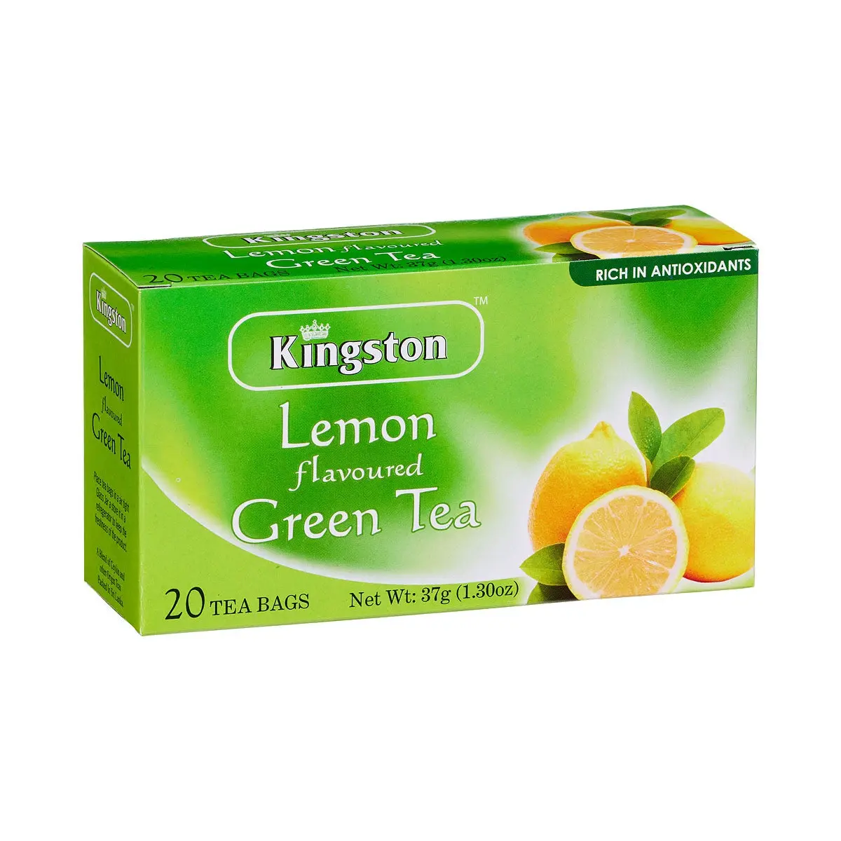 Kingston Lemon Flavoured Green Tea 20’s