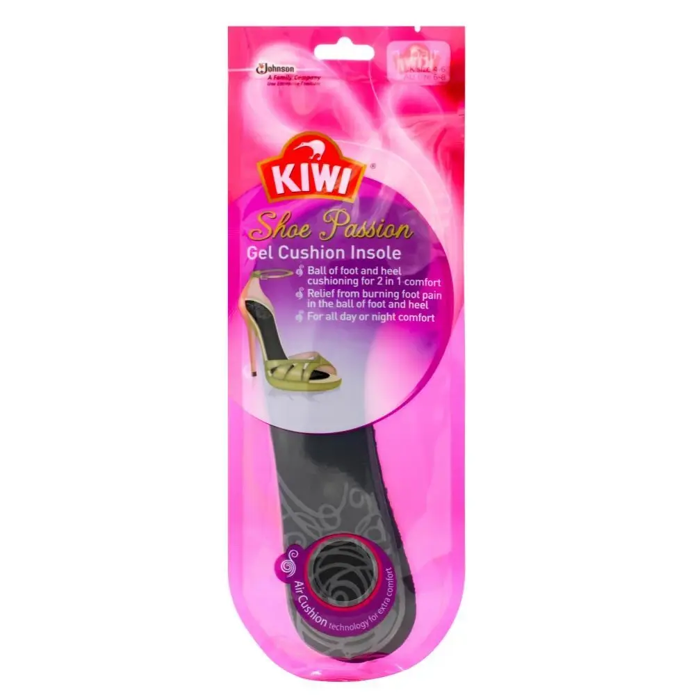 Kiwi Shoe Passion Gel Cushion Insole – 1 Pair