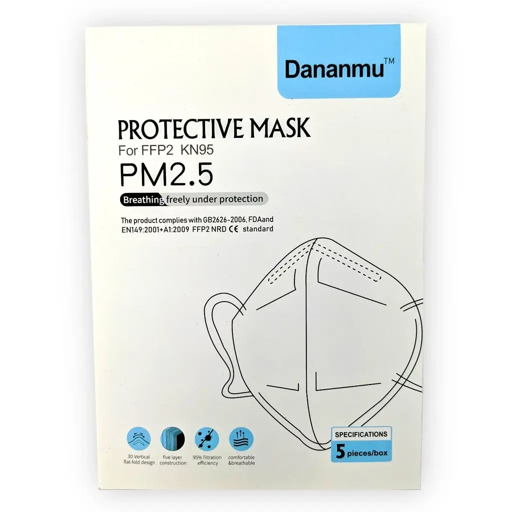 KN95 Protective Face Mask (5Pk)