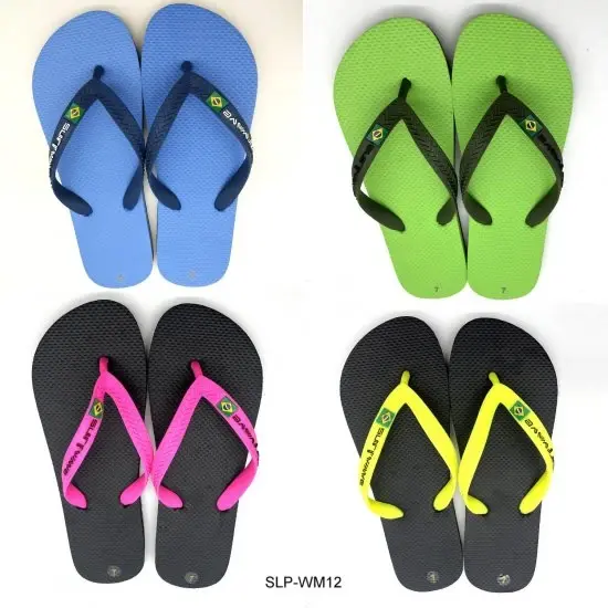 Ladies Beach Thongs 4 Style Mixed Size WM12