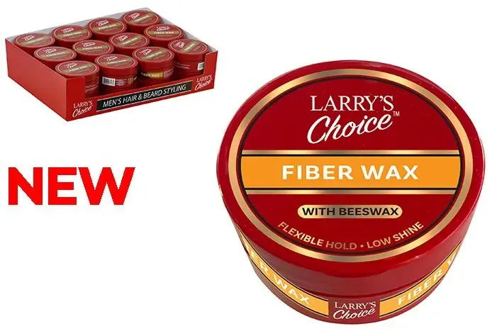 Larry’s Choice Fiber Wax 63g (Flexible Hold) Low Shine