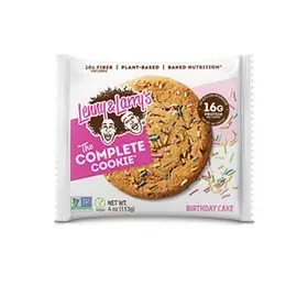 Lenny & Larrys Complete cookie – Birthday Cake