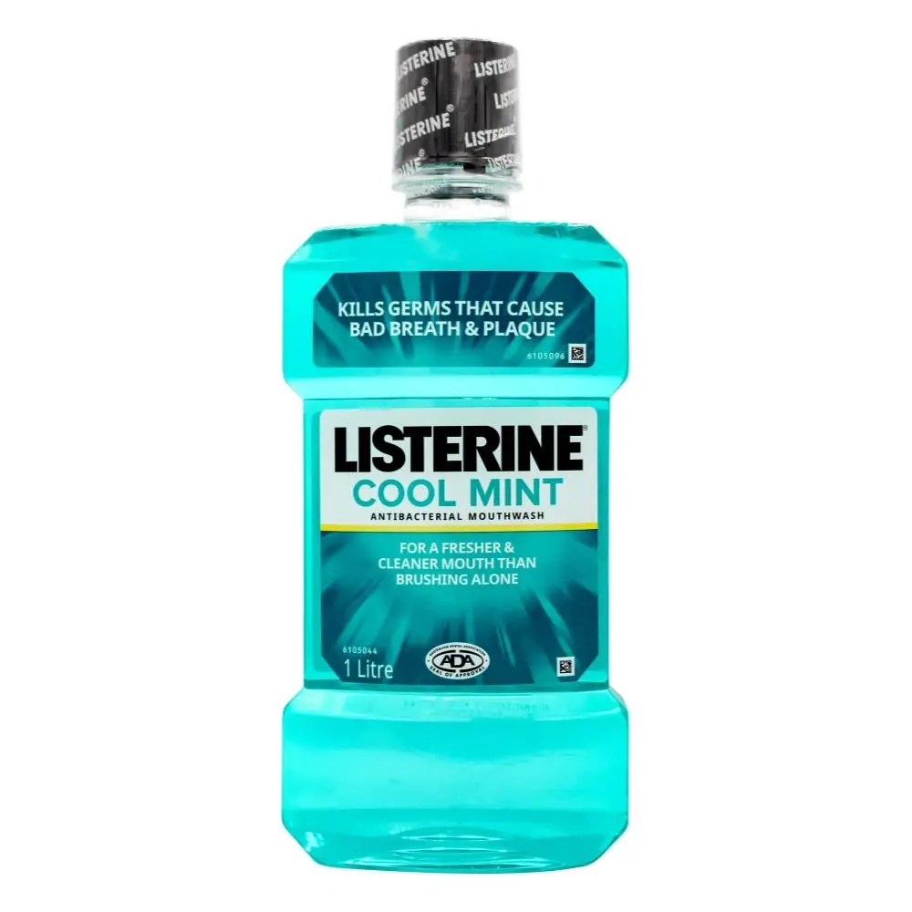 Listerine 1L Antibacterial Mouthwash Cool Mint