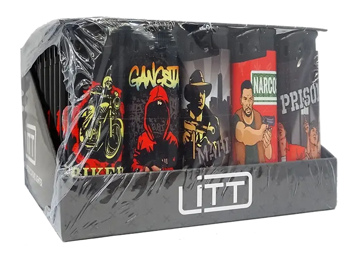 LITT Electronic Pattern Lighter – Gangsta
