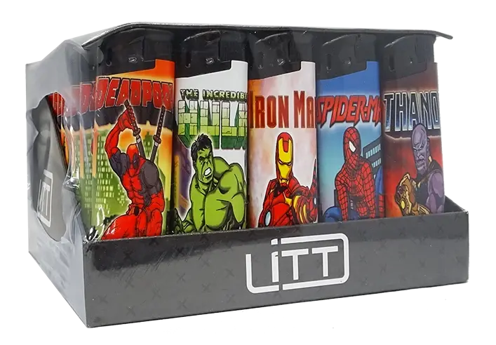 LITT Electronic Pattern Lighter – Superheroes