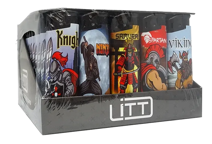LITT Electronic Pattern Lighter – Warriors