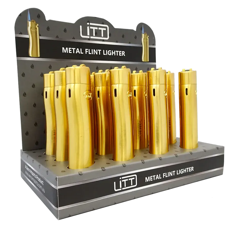 LITT Metal Flint Jet Lighter