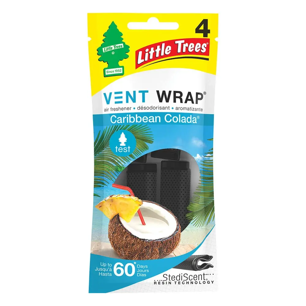 Little Trees Vent Wrap – Caribbean Colada