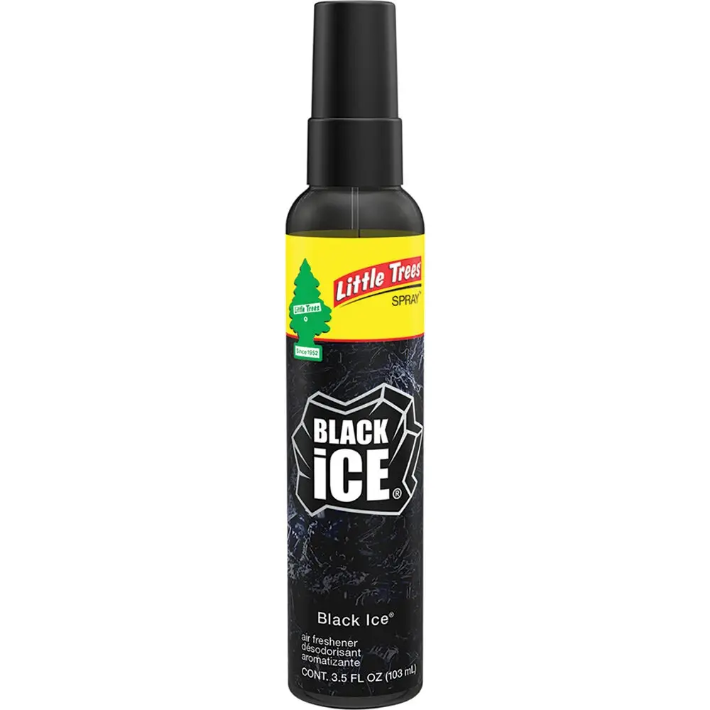Little Trees Spray Air Freshener Black Ice 103mL
