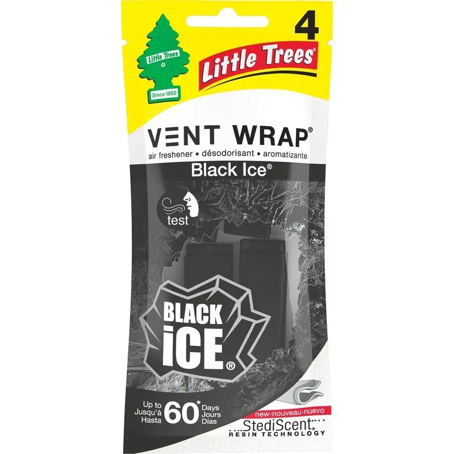 Little Trees Vent Wrap – Black Ice